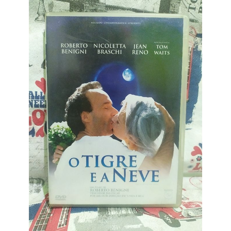 dvd versões o tigre e a neve Roberto benigni