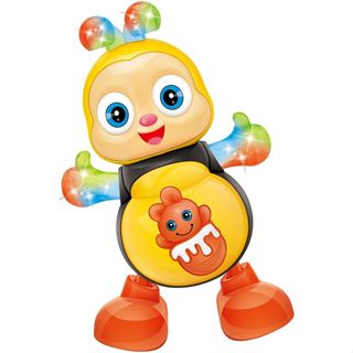 Abelha Dançarina Brinquedo Dança Com Som e Luz - HM TOYS