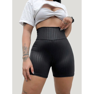 Short Legging 3d fitness levanta bumbum modeladora poliamida ideal para Academia pilates e ginastica