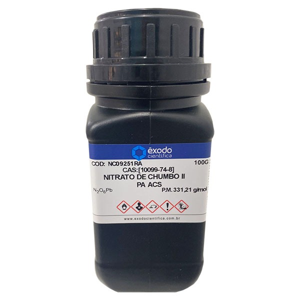NITRATO DE CHUMBO II PA ACS 100G em Oferta na Shopee