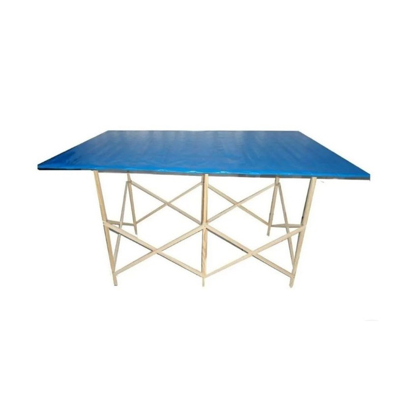 BANCA SIMPLES DE CAMELÔ DESMONTÁVEL 0,90cm X 2,00mt C/ BOLSA PARA TRANSPORTE