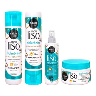 Kit Completo Meu Liso SPA Capilar Ácido Hialurônico