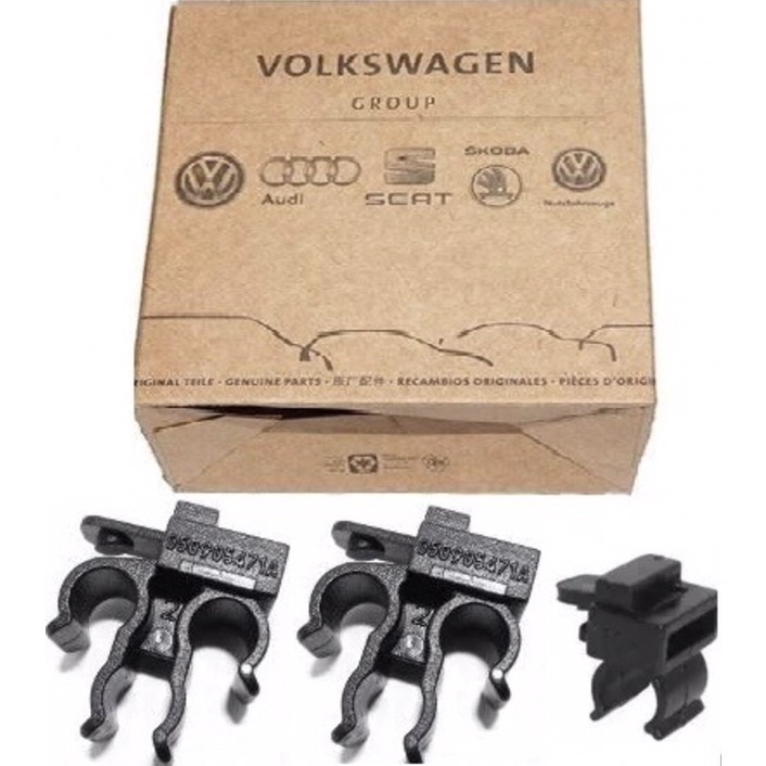 Suporte Cabo Vela Kit 3 Peças Vw Fox Gol Golf G5 G6 Ea 111
