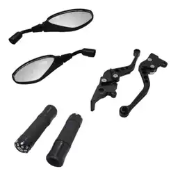 Kit Retrovisor Bmw Haste Curta Manete Manopla Cbx Twister Cb 300 Strada