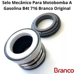 Selo Mecânico Para Motobomba A Gasolina B4T 716 Branco Original