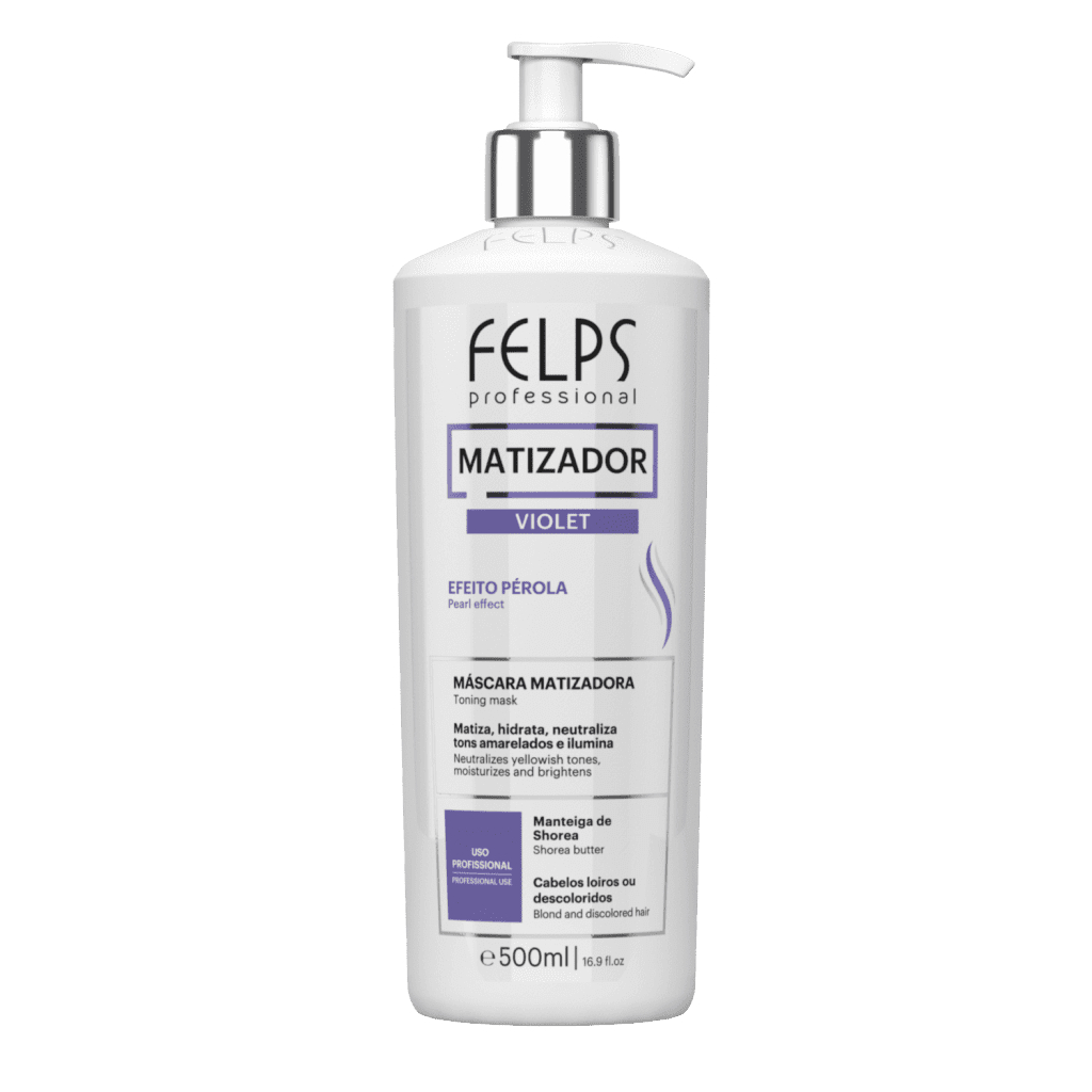 FELPS COLOR MATIZADOR VIOLETA EFEITO PÉROLA 500ML Felps - Beauty
