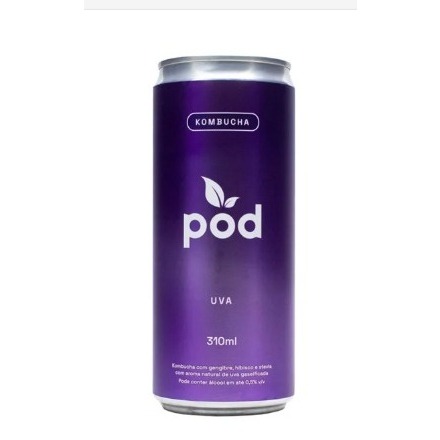 KOMBUCHA UVA 310ML- POD