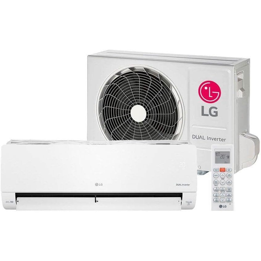 Ar Condicionado Split Hi Wall Inverter LG Dual Voice 12000 BTU/h Frio 220v