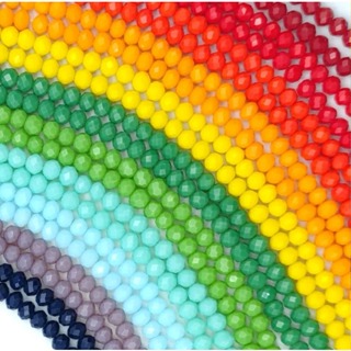 Fio de Cristal Leitoso numero 8 (1 fio) em Oferta na Shopee