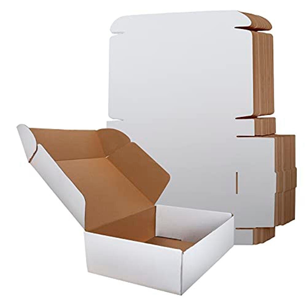 Caixas de Papelão Montável Branca 30 X 24 X 08 Mudança Correios Sedex Pac E-commerce Transportadoras em Oferta na Shopee