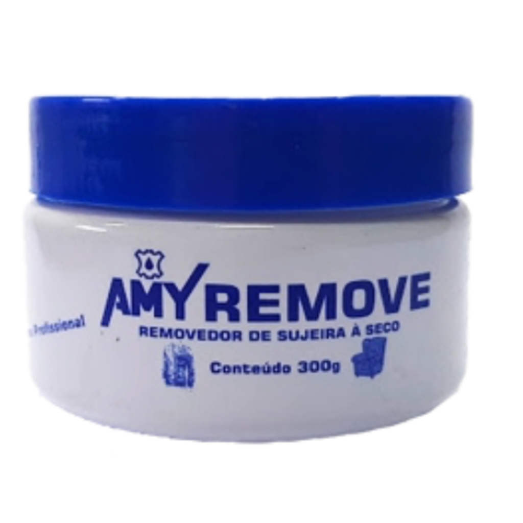 Limpa Couro AMY Remove 300g Incolor Limpa A Seco Limpeza Profunda Removedor de Sujeira