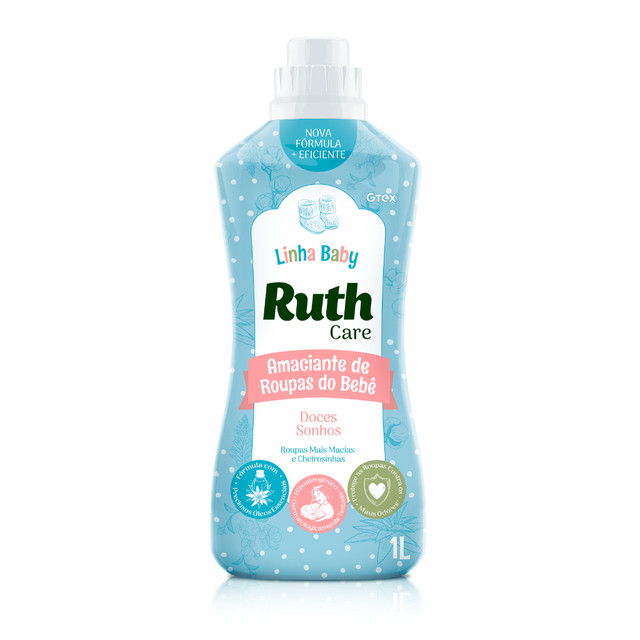 Amaciante Diluído Baby Care Doces Sonhos Ruth 1L
