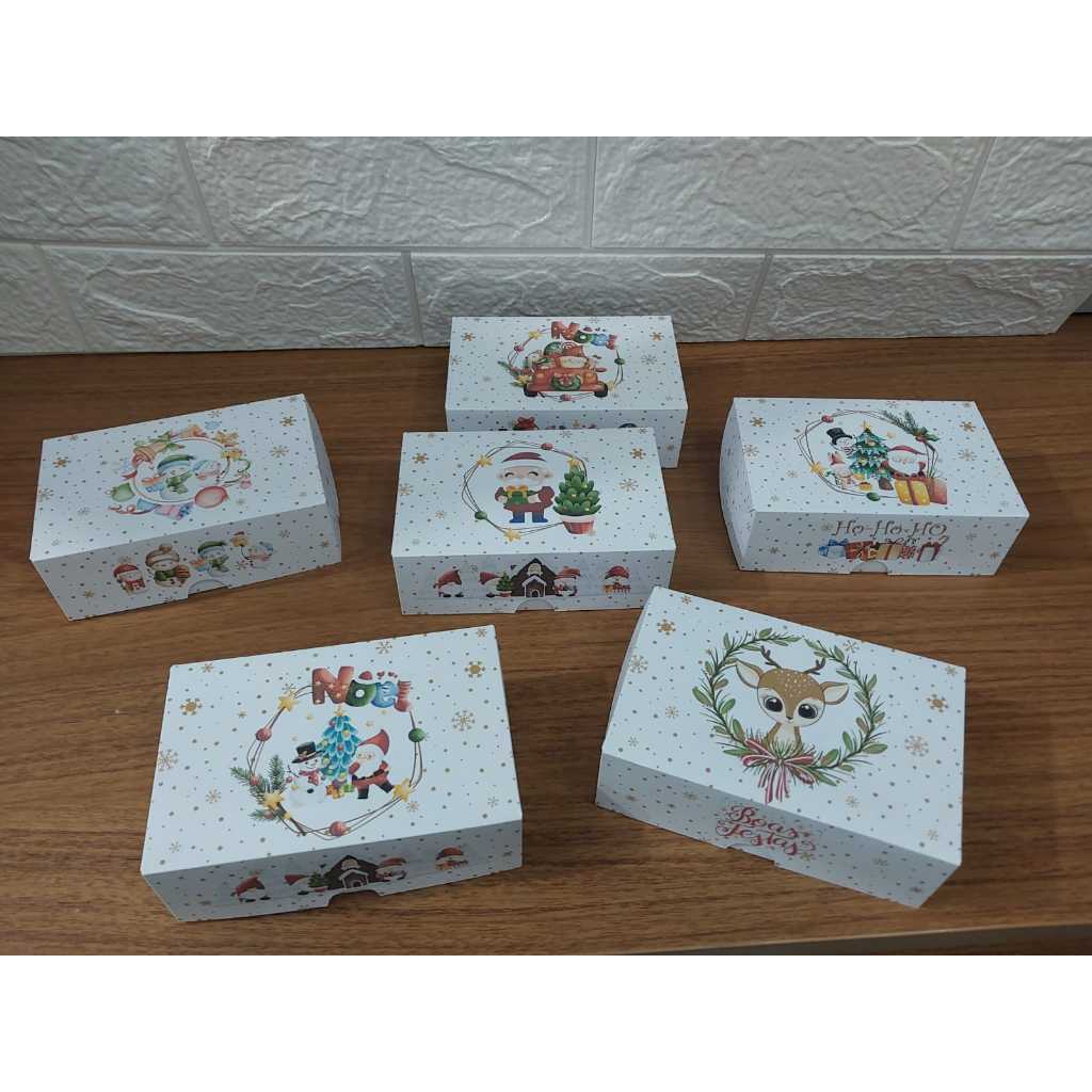 Caixa 4 doces Natal Luz Embalagem, Presente, Lembrancinha de Natal, para sabonete ou biscoito
