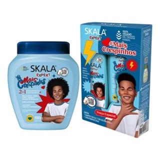 Kit Skala Shampoo + Condicionador + Máscara 1kg Mais Crespinhos