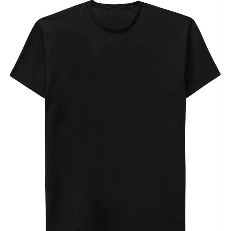 Camiseta Básica Infantil Tamanho 4 6 8 10 Branca Cinza Preta Rosa