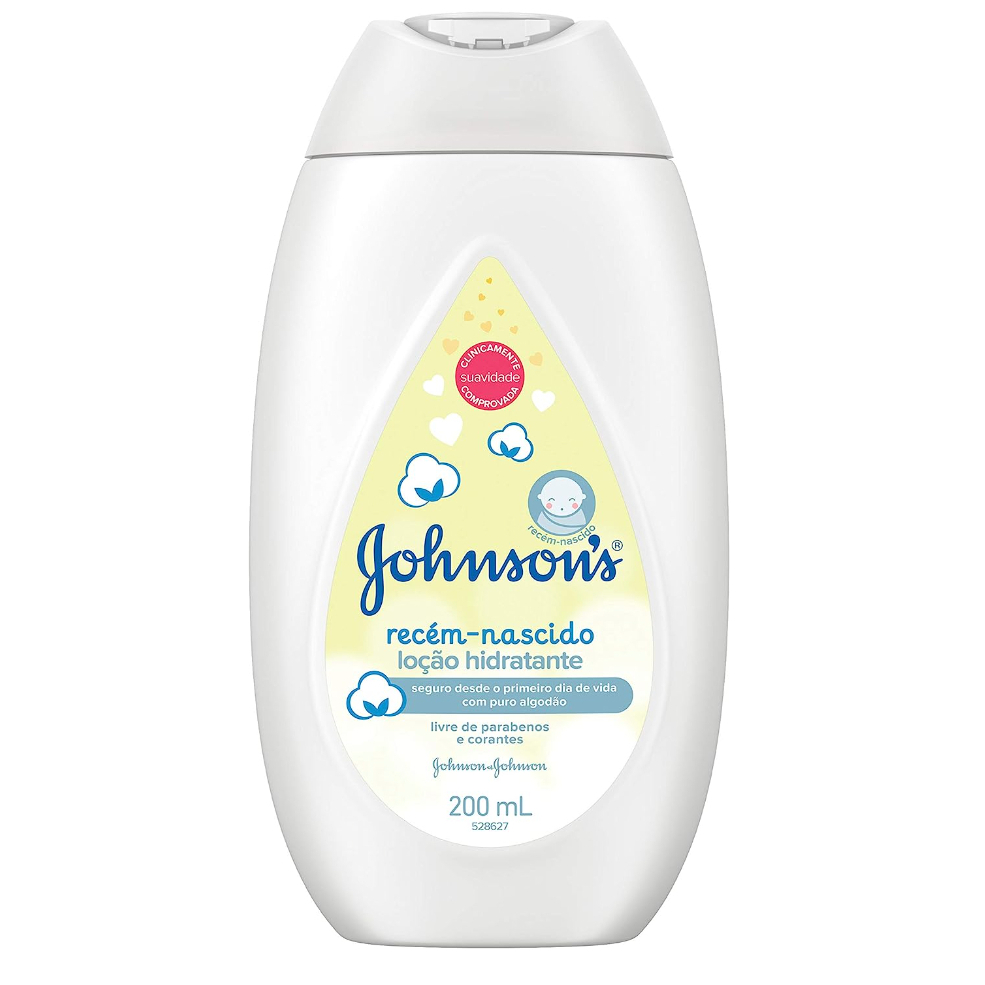 Loção Hidratante Recém-Nascido Johnson's Baby 200ml