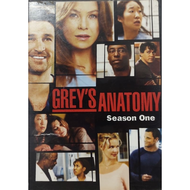 Box Dvd Grey's Anatomy Season One Importado OtimoEstado somente inglês