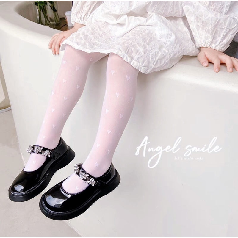 Meia calça Fio 20 Infantil Com Coração 608  Festa E Dança Camila em Oferta na Shopee