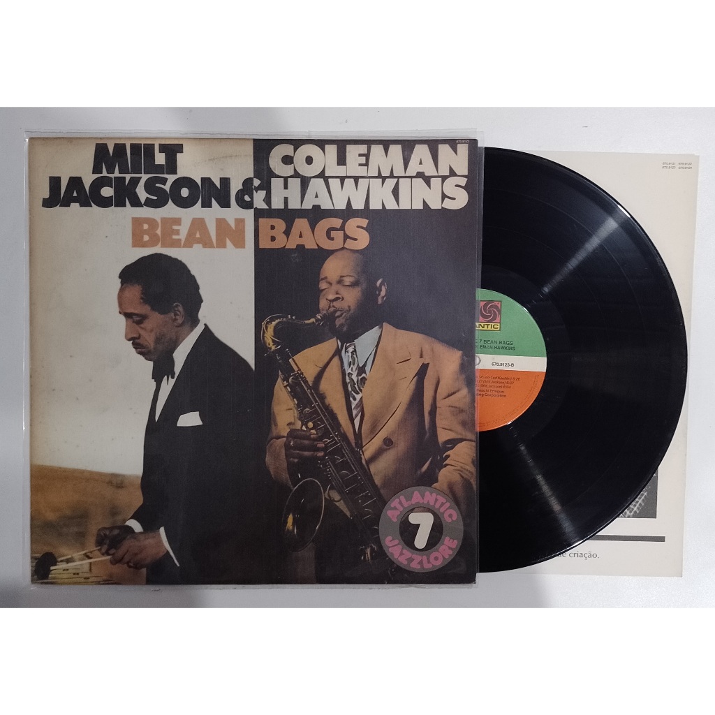 LP - ATLANTIC JAZZLORE - Milt Jackson & Coleman Hawkins