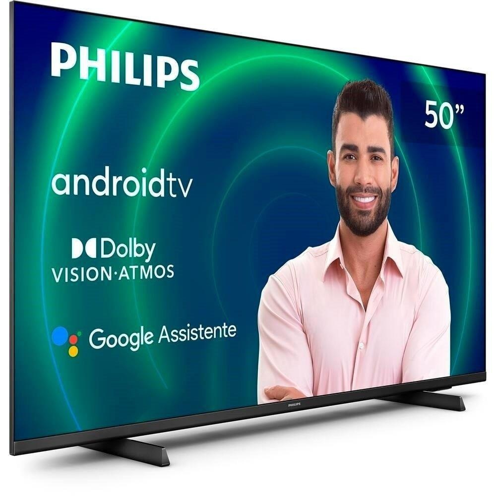 Smart Tv 50'' 4k Uhd Android Tv 50pug7406 Philips