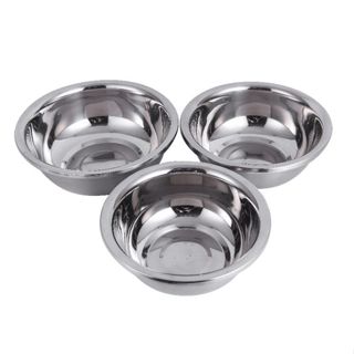 Bacia em aço inox bowl utilidade doméstica 1,5 L