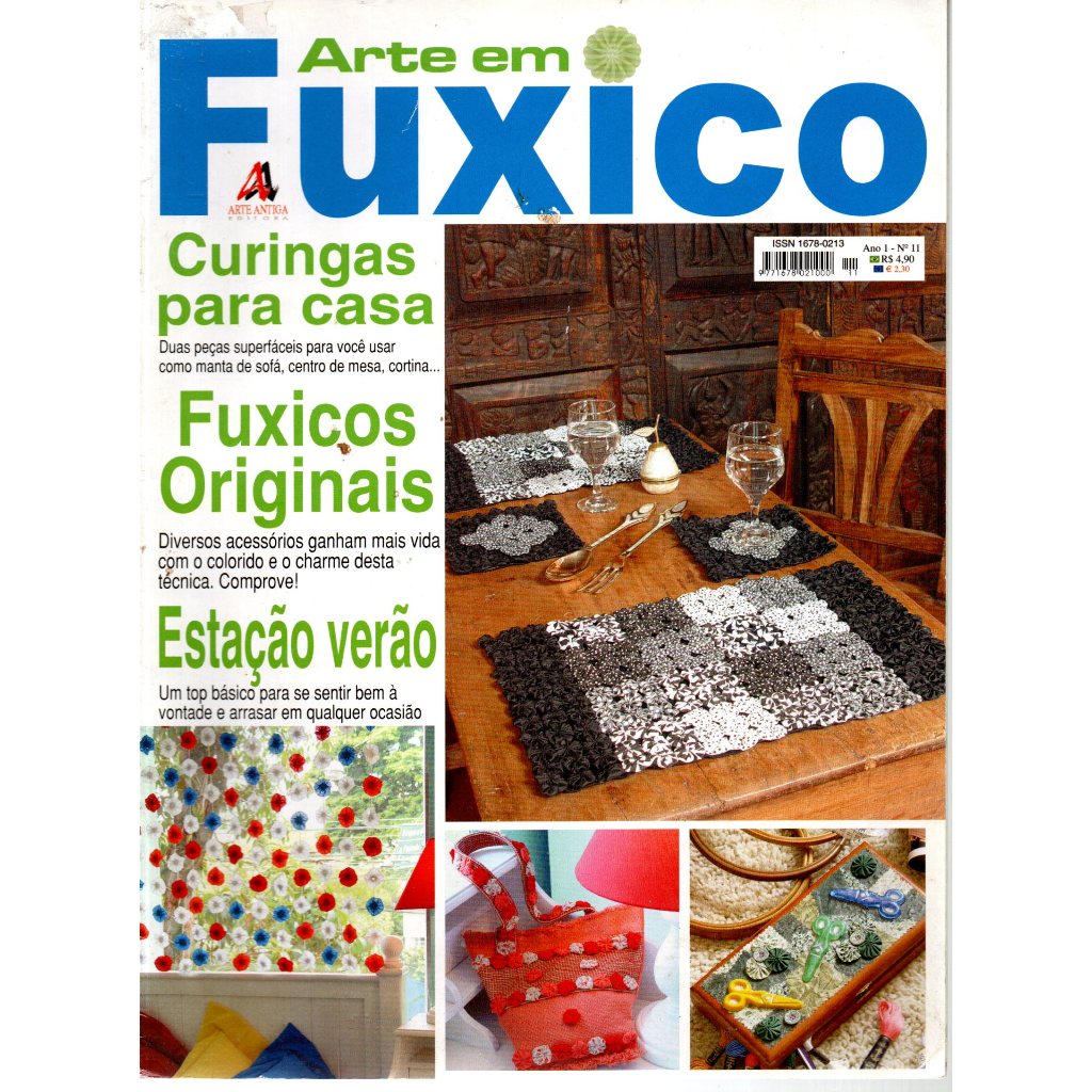 Revista Arte Em Fuxico, Ano 1, Nº 11