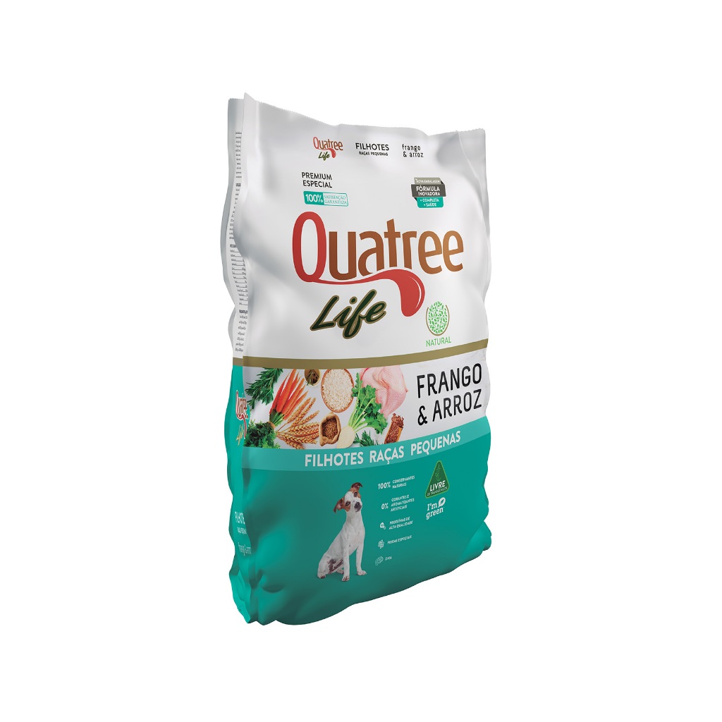 Imagem de Ração Quatree Life Filhote Raça Pequena 3 kg