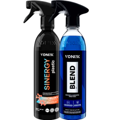 Sinergy Plastic Carbosiloxy Coating para plasticos cera Blend Spray 500ml Vonixx