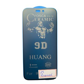 Película Cerâmica Fosca Privacidade 9D Hidrogel Para Iphone 15 PRO MAX