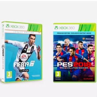 FIFA-19 + PES-18 XBOX-360 Desbloqueado-Destravado