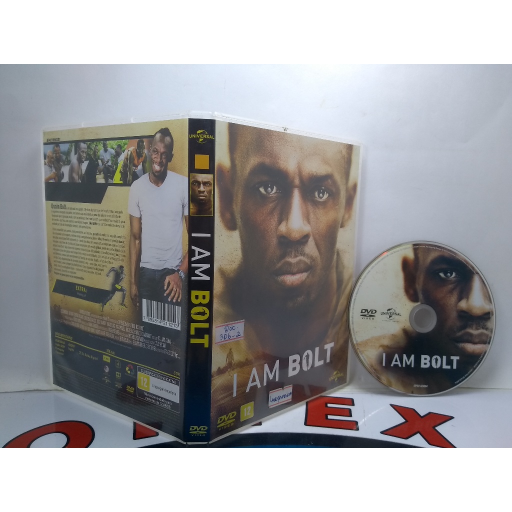 dvd Eu Sou Bolt (2016) - Usain Bolt - Leg