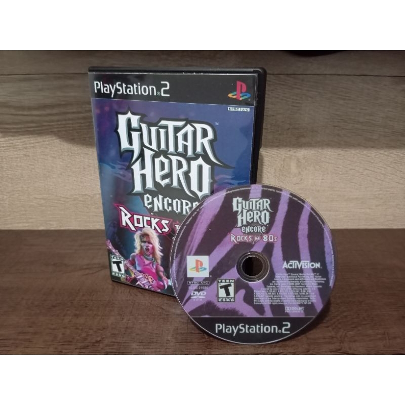 Guitar Hero Encore Rock the 80's Ps2
