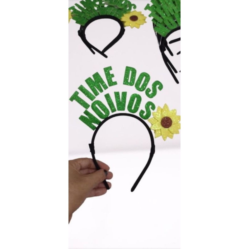 tiara time dos noivos Plaquinha pinto de graça de para Halloween Carnaval - Halloween -fantasia - dia das bruxas -  eva- pronta entrega- acessórios- acessórios de cabelo
