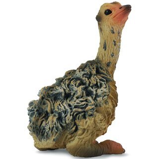 Figura Colecionável Collecta - Filhote de Avestruz - 5cm comprimento - cód 88460