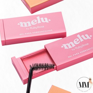 Gel Modelador Para Sobrancelha Incolor Melu by Ruby Rose Pasta Fixador 10g