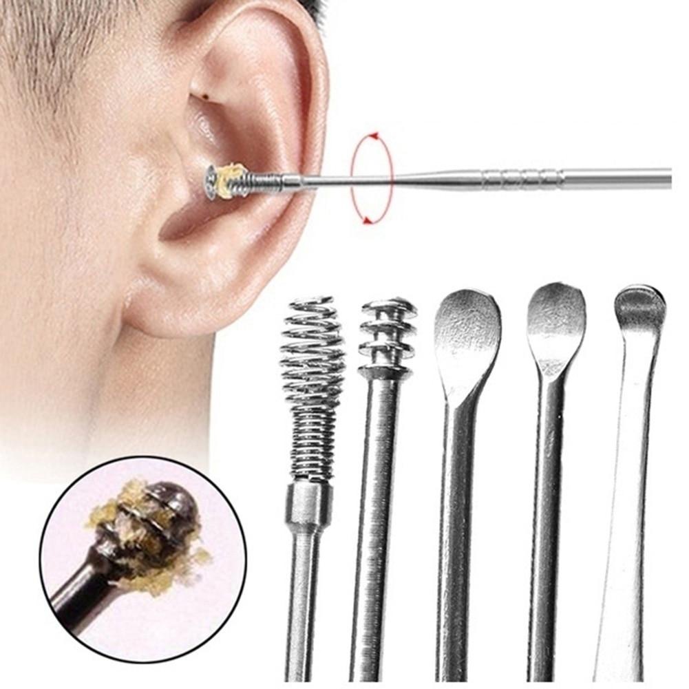 Kit De Limpeza De Cera / Removedor De Cera De Ouvido / Removedor De Limpeza De Cera -BEAUTY MAKEUP TOOLS