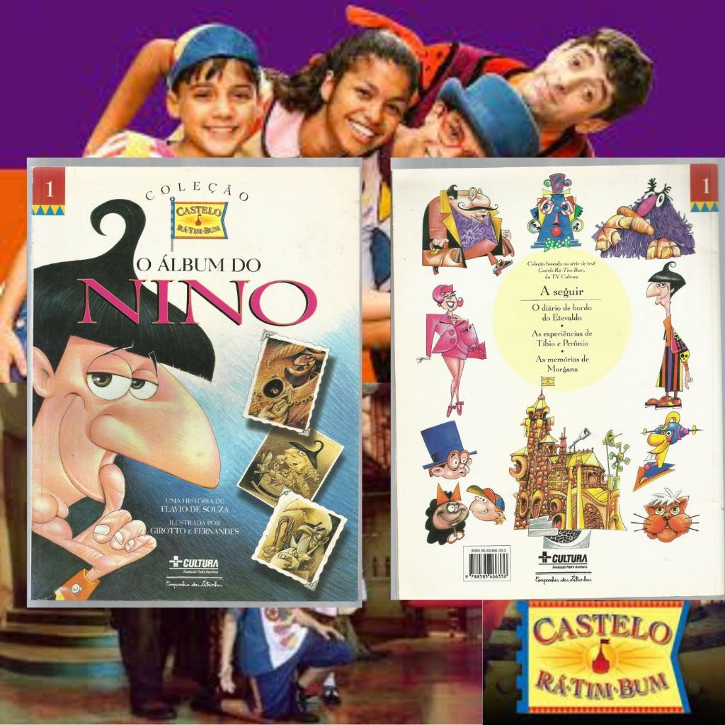 Castelo Rá-Tim-Bum . Álbum do NINO- n° 1 - Livro Usado