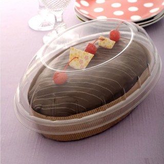 KIT Embalagem Oval Colomba Pascoal Doces 2.000 ml g34 galvanotek 27,5x18,9x10 mousse, pavê,  5~30un em Oferta na Shopee