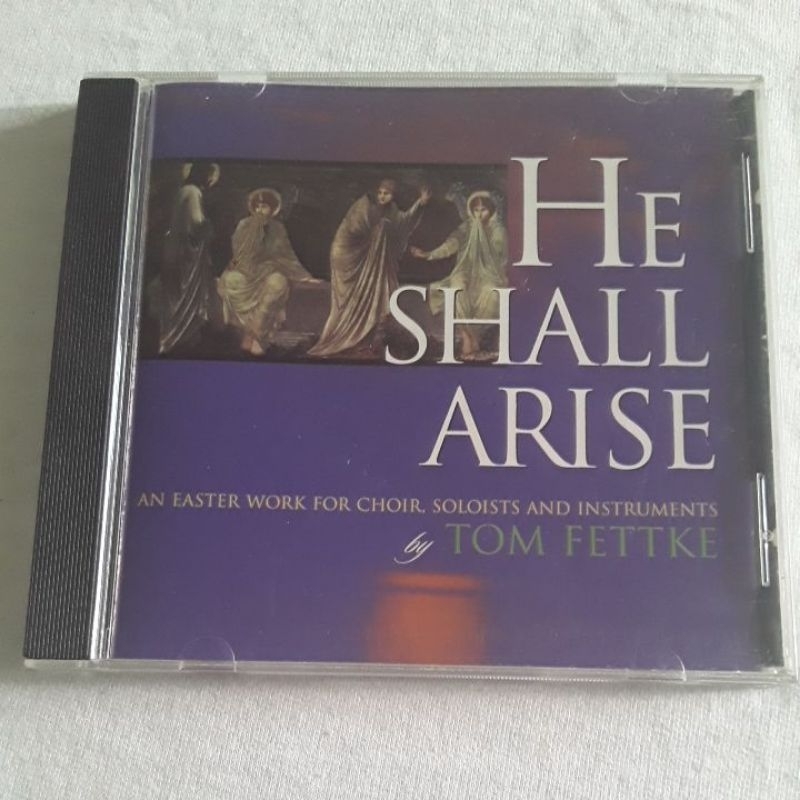 CD He Shall Arisen An Easter Work For Choir by Tom Fettke importado Original