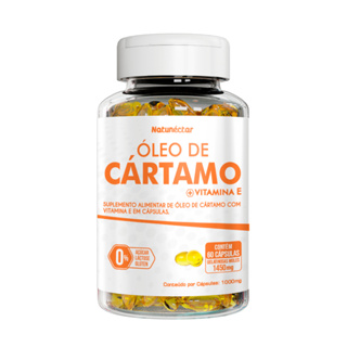 Óleo de Cártamo - 500mg 60 Cápsulas - Natunéctar em Oferta na Shopee