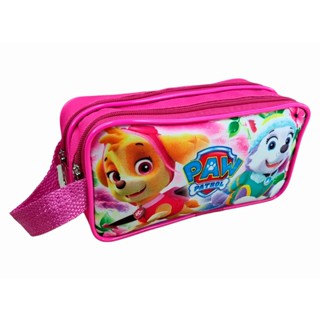 ESTOJO ESCOLAR GRANDE DE MENINA DE COMPARTIMENTO DUPLO DA PATRULHA CANINA. em Oferta na Shopee