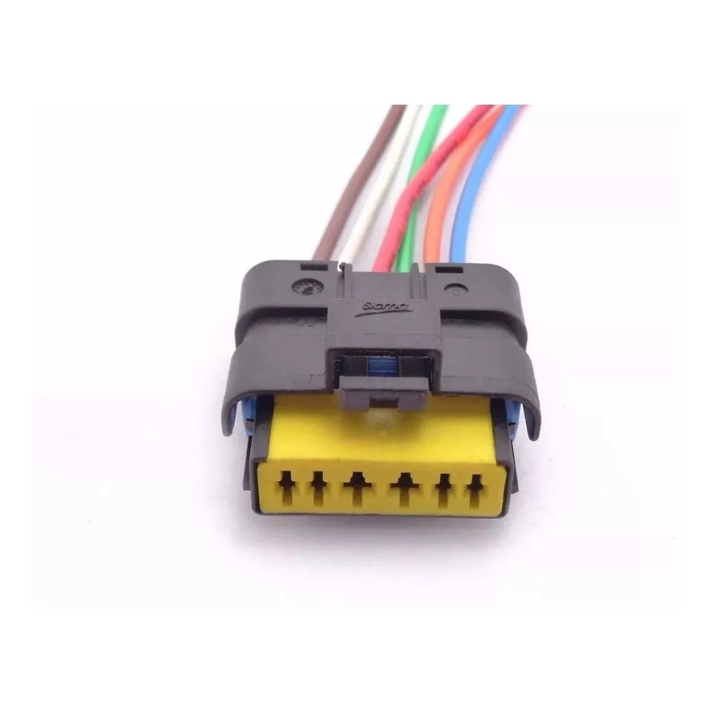 Conector chicote plug Flange Bomba Combustível Peugeot 207 2009 2010 2011