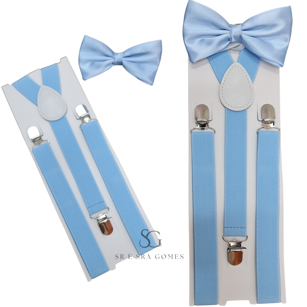 Kit Suspensório Azul Serenity Adulto em Oferta na Shopee