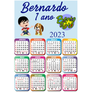 calendarios personalizados 15 unids em Oferta na Shopee