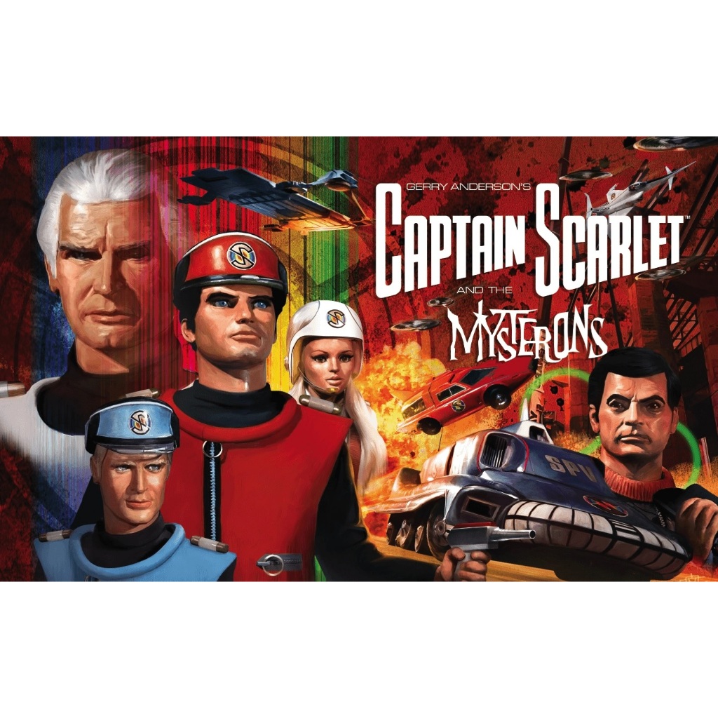 Seriado Capitão Escarlate de 1967 (completo) - Estilo Thunderbirds