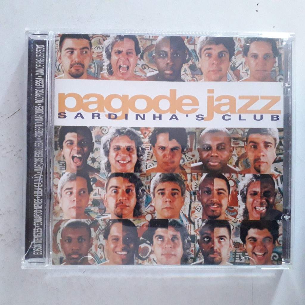 2 CDs Pagode Jazz Sardinha's Club - Pagode Jazz Sardinha's Club (1999) + Sardinhas (2003)
