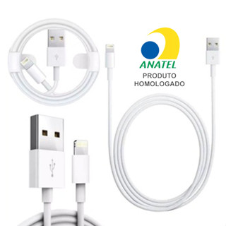 CABO LIGHTNING USB - CARREGADOR IOS BRANCO (APENAS O CABO)