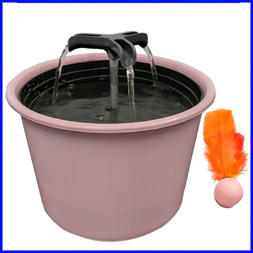 Fonte Bebedouro Gato Caes Automatico Bica Tripla fonte cascata