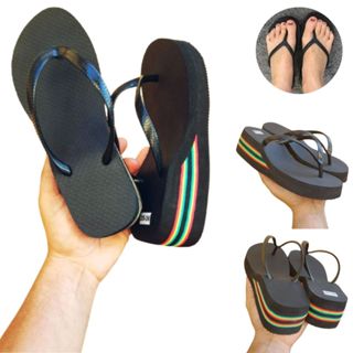Tamanco Plataforma Estilo Havaianas Salto Alto Especial
