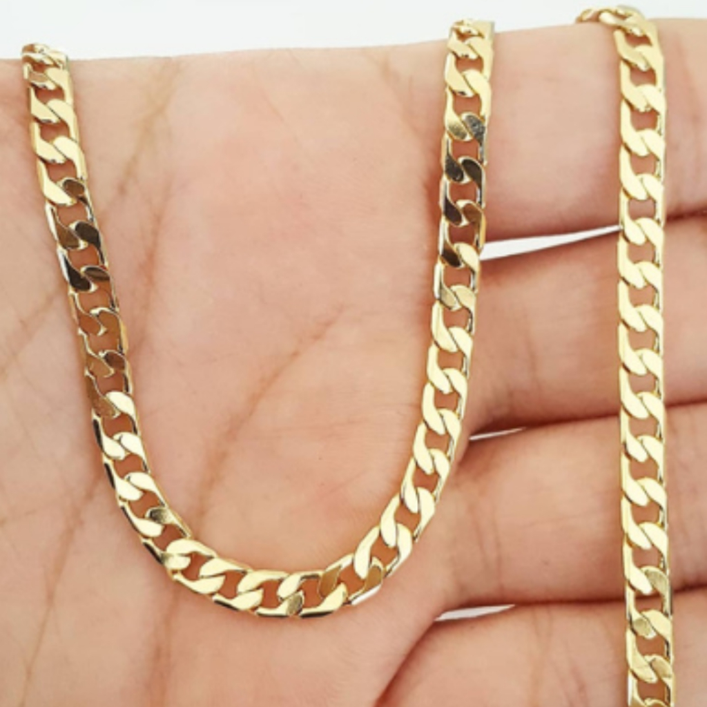 Pulseiras Masculina Banhado Ouro 18k São Vários de Modelos Pulseira Cadeado - Pulseira Grumet - Pulseira Piastrine - Pulseira Cartie - Pulseira Tijolinho - Pulseira 1x1